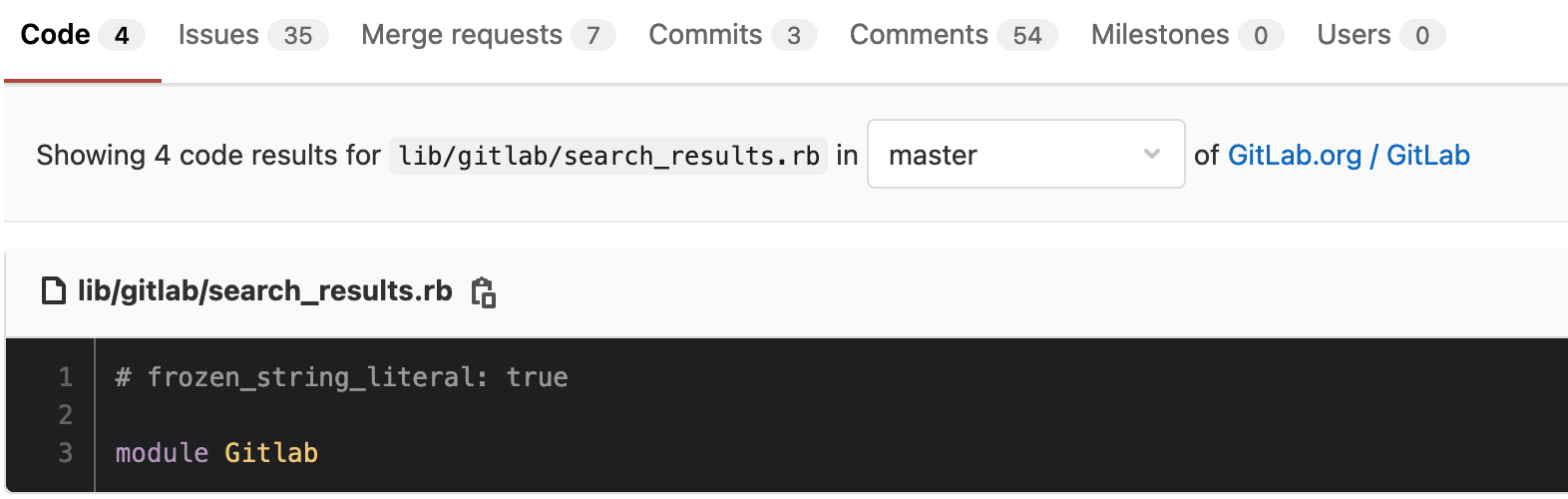 Add file path copy ability to code search results