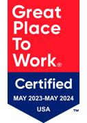 Great place to work badge