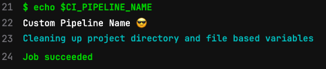 Expose pipeline name as a predefined CI/CD variable
